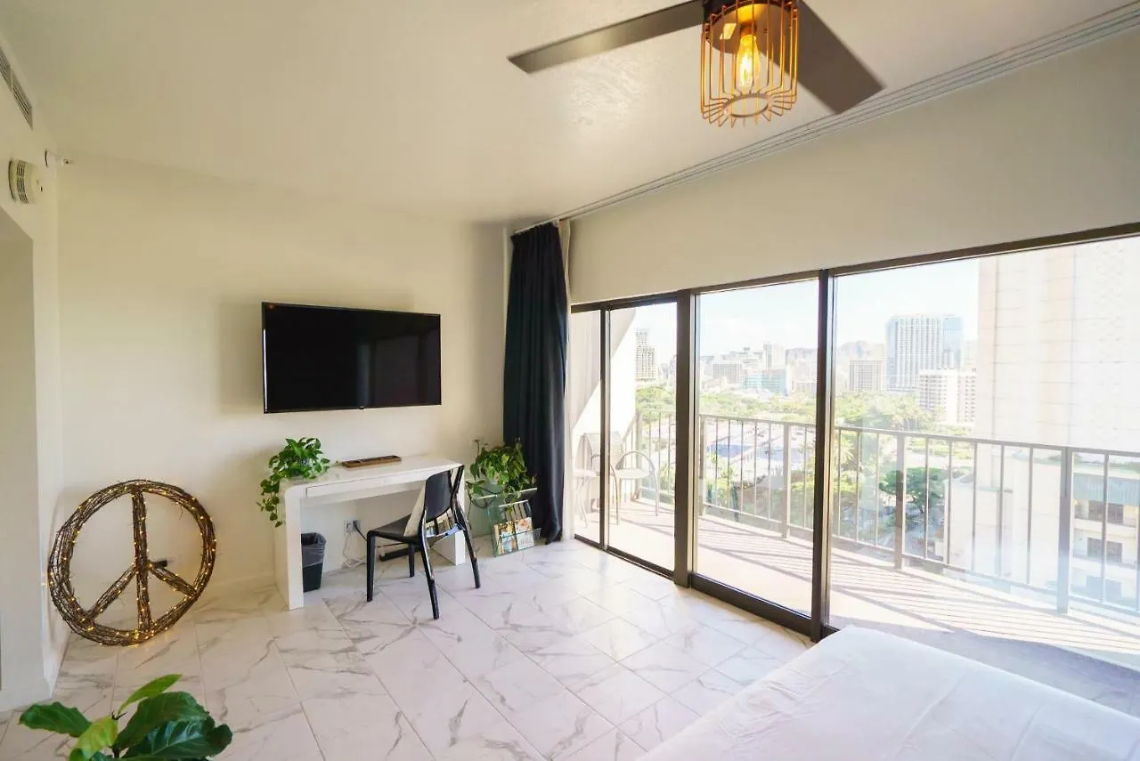 Aqua Palms Waikiki Aparthotel Χονολουλού 3*,  Ηνωμένες Πολιτείες της Αμερικής